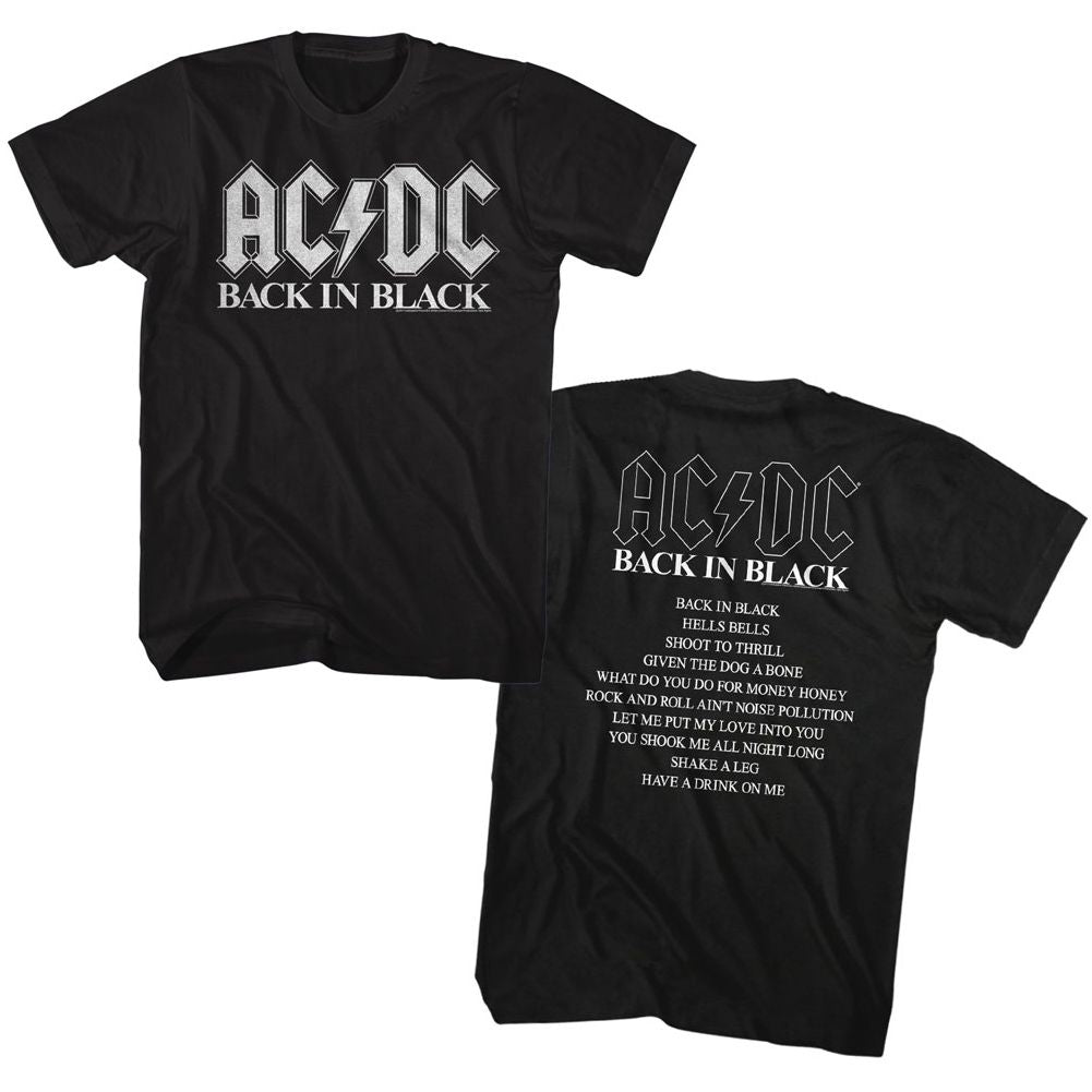 ACDC-BNB ALBUM-BLACK ADULT S/S TSHIRT