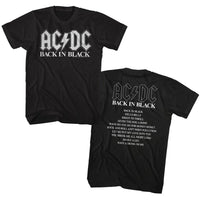 Thumbnail for ACDC-BNB ALBUM-BLACK ADULT S/S TSHIRT
