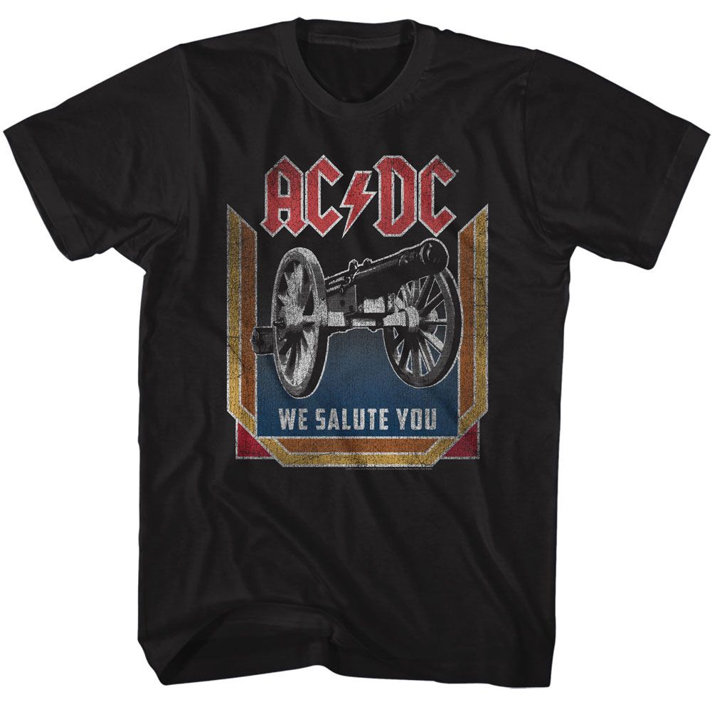 ACDC-WE SALUTE YOU-BLACK ADULT S/S TSHIRT