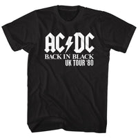 Thumbnail for ACDC-UK TOUR SOLID WHITE-BLACK ADULT S/S TSHIRT