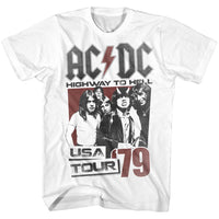 Thumbnail for ACDC-HELLTOUR79-WHITE ADULT S/S TSHIRT