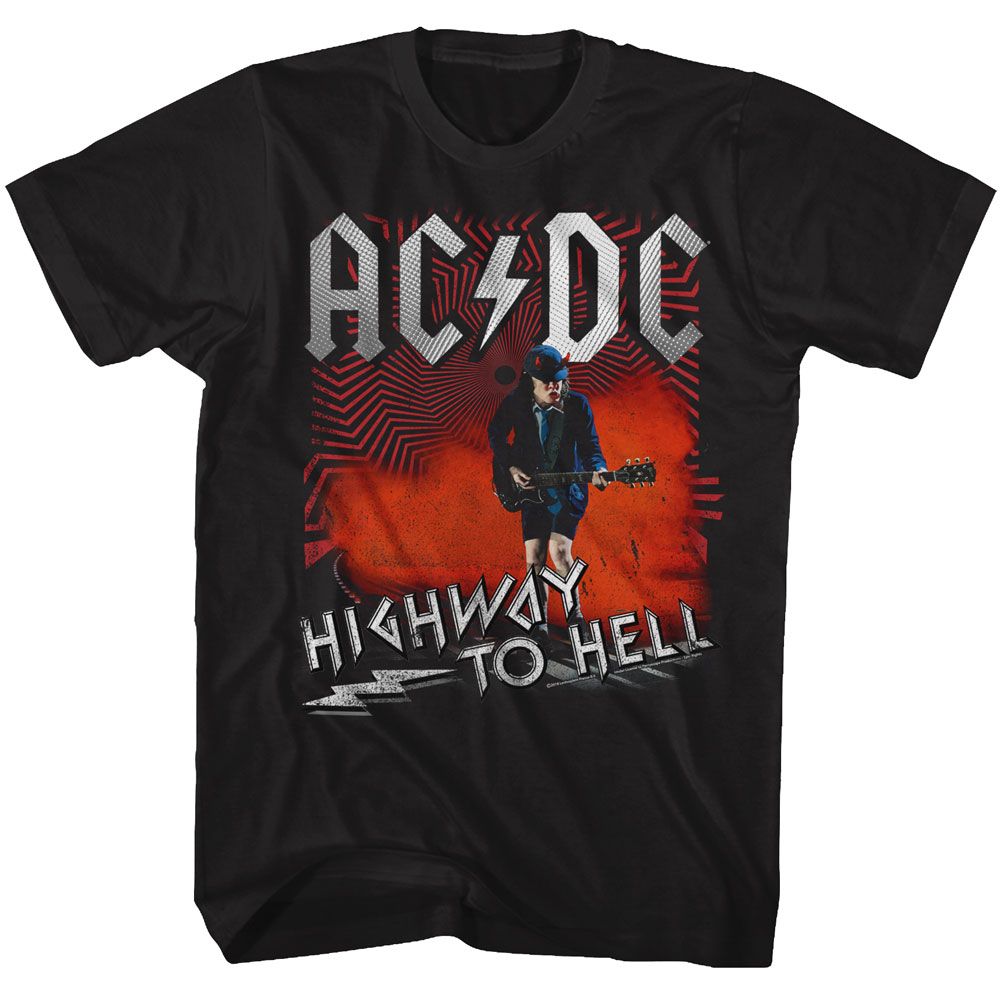 ACDC-HTH-BLACK ADULT S/S TSHIRT