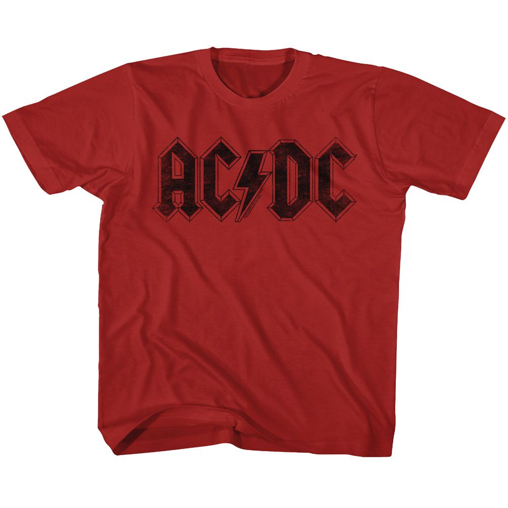 ACDC-LOGO-RED TODDLER S/S TSHIRT
