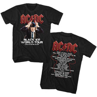 Thumbnail for ACDC-BLACK ICE TOUR-BLACK ADULT S/S TSHIRT