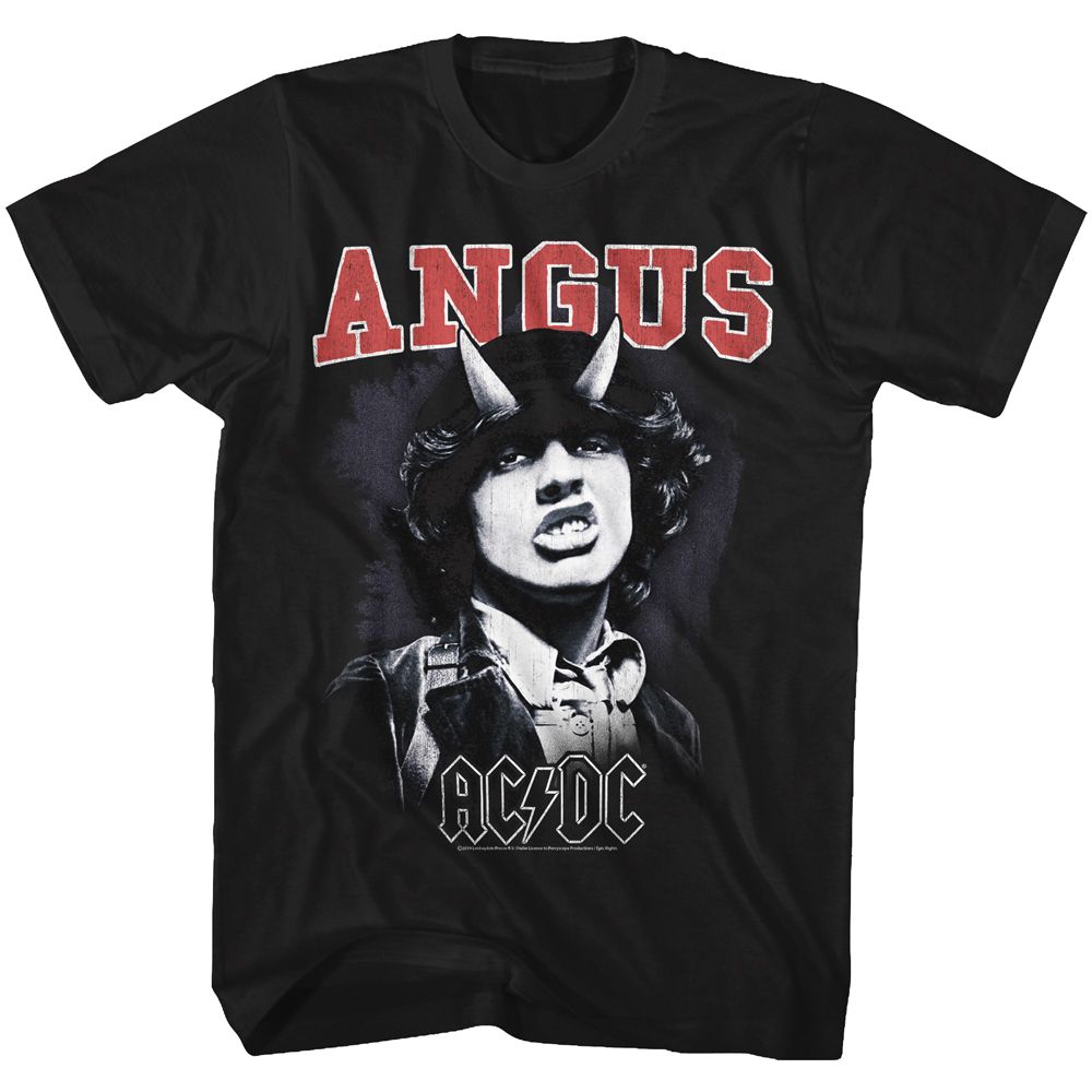 ACDC-ANGUS-BLACK ADULT S/S TSHIRT