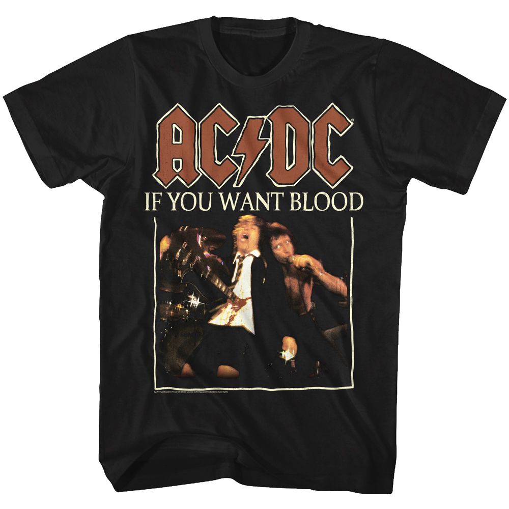 ACDC-IF YOU WANT-BLACK ADULT S/S TSHIRT