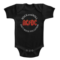 Thumbnail for ACDC-NOISE POLLUTION-BLACK INFANT S/S BODYSUIT