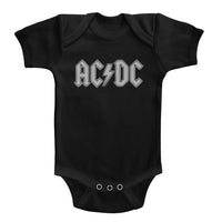 Thumbnail for ACDC-PATCH-BLACK INFANT S/S BODYSUIT