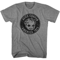 Thumbnail for ALICE COOPER-ALICE COOPER AMERICA 1973-GRAPHITE HEATHER ADULT S/S TSHIRT