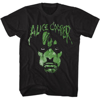 Thumbnail for ALICE COOPER-ALICE COOPER ALIEN FACE-BLACK ADULT S/S TSHIRT