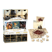 Thumbnail for Harry Potter Advent Calendar Puzzle (24 Jigsaw Puzzles / 50 Pieces Each) – 3 PC PPK