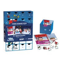 Thumbnail for Peanuts Christmas Advent Calendar Puzzle – 3 PC PPK