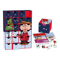 Thumbnail for Peanuts Charlie Brown Advent Calendar Puzzle (24 Jigsaw Puzzles / 50 Pieces Each) – 3 PC PPK ($21.20 each)