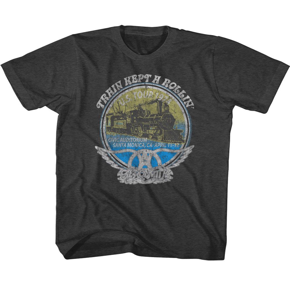 AEROSMITH-ROLLIN-VINTAGE SMOKE TODDLER S/S TSHIRT