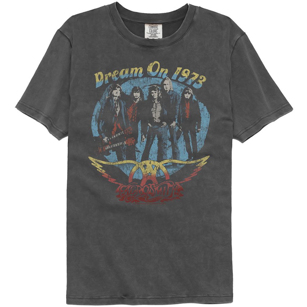 AEROSMITH-AEROSMITH DREAM ON-COMFORT COLOR PEPPER ADULT S/S TSHIRT