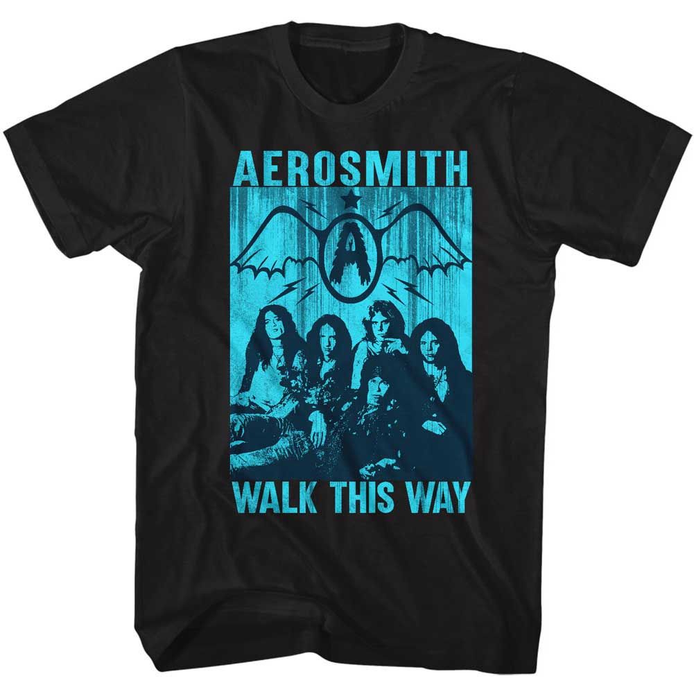 AEROSMITH-AERO THIS WAY2-BLACK ADULT S/S TSHIRT