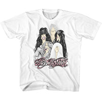 Thumbnail for AEROSMITH-CARTOONS-WHITE YOUTH S/S TSHIRT