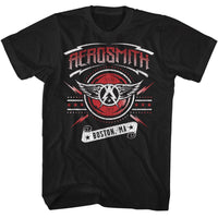 Thumbnail for AEROSMITH-BOSTON 2015-BLACK ADULT S/S TSHIRT