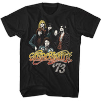 Thumbnail for AEROSMITH-DREAM ON 73-BLACK ADULT S/S TSHIRT