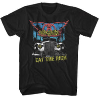 Thumbnail for AEROSMITH-EAT THE RICH CAR-BLACK ADULT S/S TSHIRT