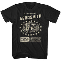 Thumbnail for AEROSMITH-BOSTON MUSIC HALL-BLACK ADULT S/S TSHIRT