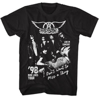 Thumbnail for AEROSMITH-AEROSMITH MISS A THING-BLACK ADULT S/S TSHIRT