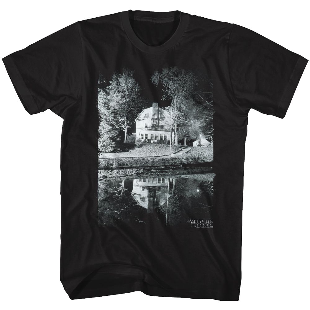 AMITYVILLE HORROR-GOOD NIGHT-BLACK ADULT S/S TSHIRT
