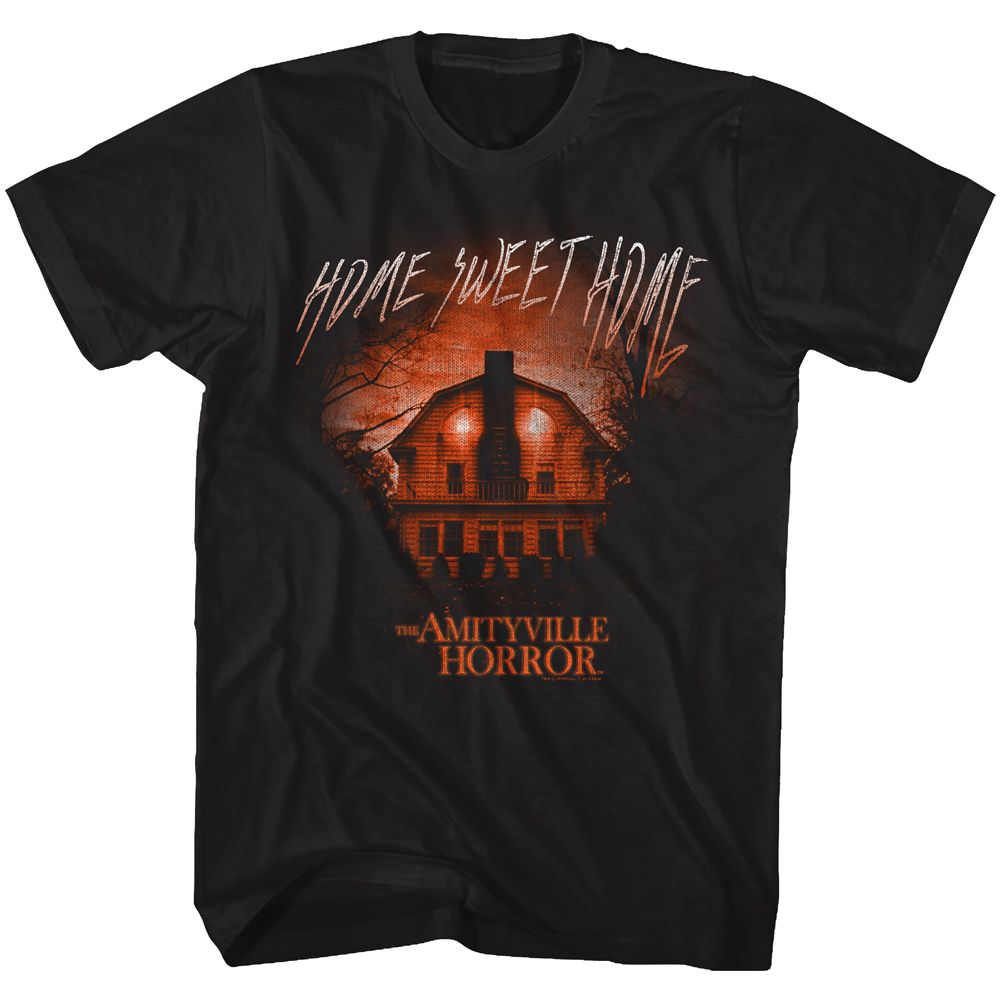 AMITYVILLE HORROR-GET OUT-BLACK ADULT S/S TSHIRT