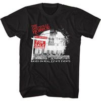 Thumbnail for AMITYVILLE HORROR-FOR SALE-BLACK ADULT S/S TSHIRT
