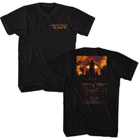 Thumbnail for AMITYVILLE HORROR-AMITYVILLE HORROR HOUSE N LOGO-BLACK ADULT S/S TSHIRT