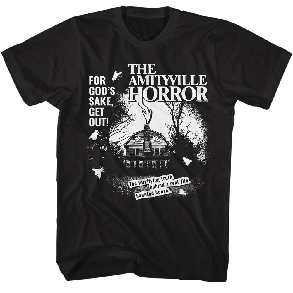 AMITYVILLE HORROR-AMITYVILLE HORROR 1C-BLACK ADULT S/S TSHIRT