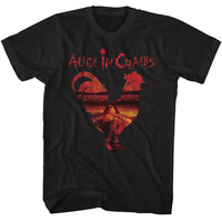 Thumbnail for ALICE IN CHAINS-ALICE IN CHAINS DIRT ALBUM ROOSTER-BLACK ADULT S/S TSHIRT