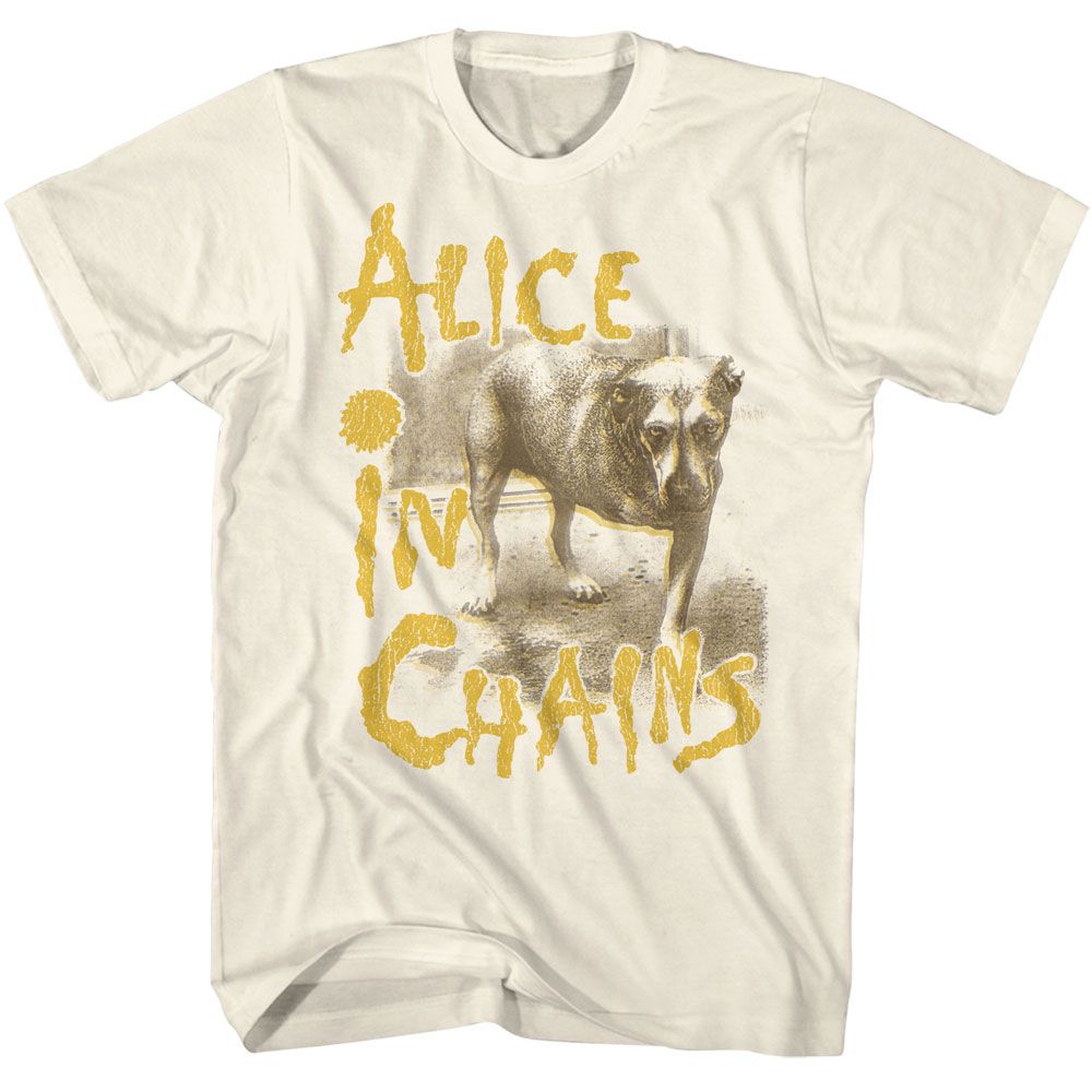 ALICE IN CHAINS-ALICE IN CHAINS SEPIA TRIPOD-NATURAL ADULT S/S TSHIRT