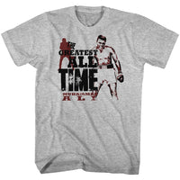 Thumbnail for MUHAMMAD ALI-THE GREATEST-GRAY HEATHER ADULT S/S TSHIRT