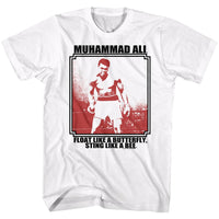 Thumbnail for MUHAMMAD ALI-LURKIN-WHITE ADULT S/S TSHIRT
