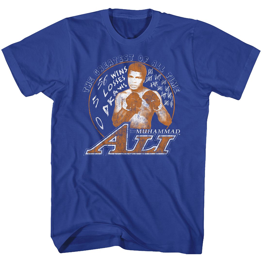 MUHAMMAD ALI-RIPPIN IT UP-ROYAL ADULT S/S TSHIRT