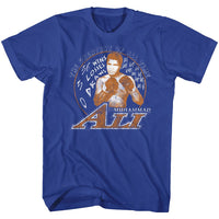 Thumbnail for MUHAMMAD ALI-RIPPIN IT UP-ROYAL ADULT S/S TSHIRT