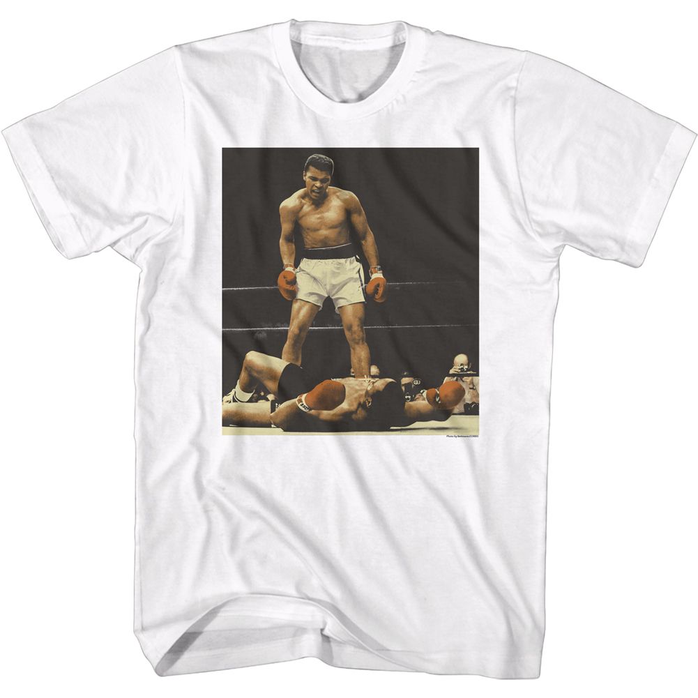 MUHAMMAD ALI-HOW ARE YOU-WHITE ADULT S/S TSHIRT