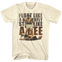 Thumbnail for MUHAMMAD ALI-I SEE YOU-NATURAL ADULT S/S TSHIRT