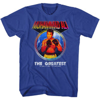Thumbnail for MUHAMMAD ALI-BIG TIME-ROYAL ADULT S/S TSHIRT