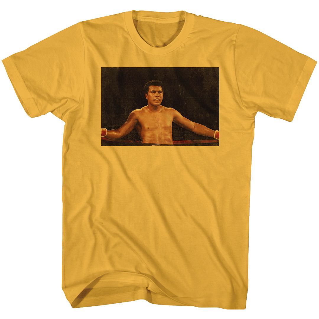 MUHAMMAD ALI-ALI CHILLIN-GINGER ADULT S/S TSHIRT