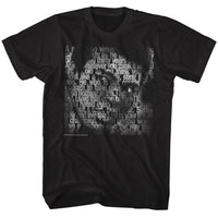 Thumbnail for MUHAMMAD ALI-WORDS OF WISDOM-BLACK ADULT S/S TSHIRT