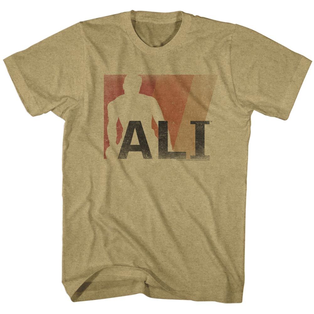 MUHAMMAD ALI-ALI-KHAKI HEATHER ADULT S/S TSHIRT