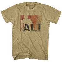 Thumbnail for MUHAMMAD ALI-ALI-KHAKI HEATHER ADULT S/S TSHIRT