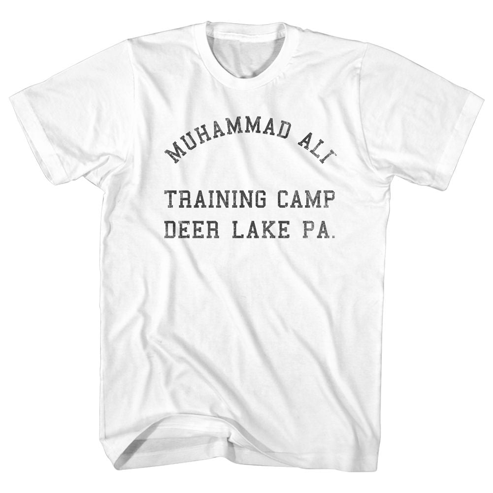 MUHAMMAD ALI-DEER LAKE-WHITE ADULT S/S TSHIRT