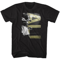 Thumbnail for MUHAMMAD ALI-BLUR-BLACK ADULT S/S TSHIRT