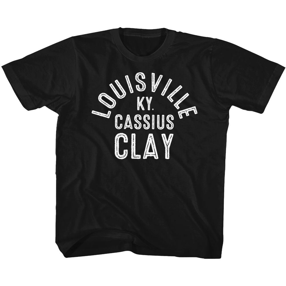 MUHAMMAD ALI-LOUISVILLE-BLACK YOUTH S/S TSHIRT