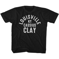 Thumbnail for MUHAMMAD ALI-LOUISVILLE-BLACK YOUTH S/S TSHIRT