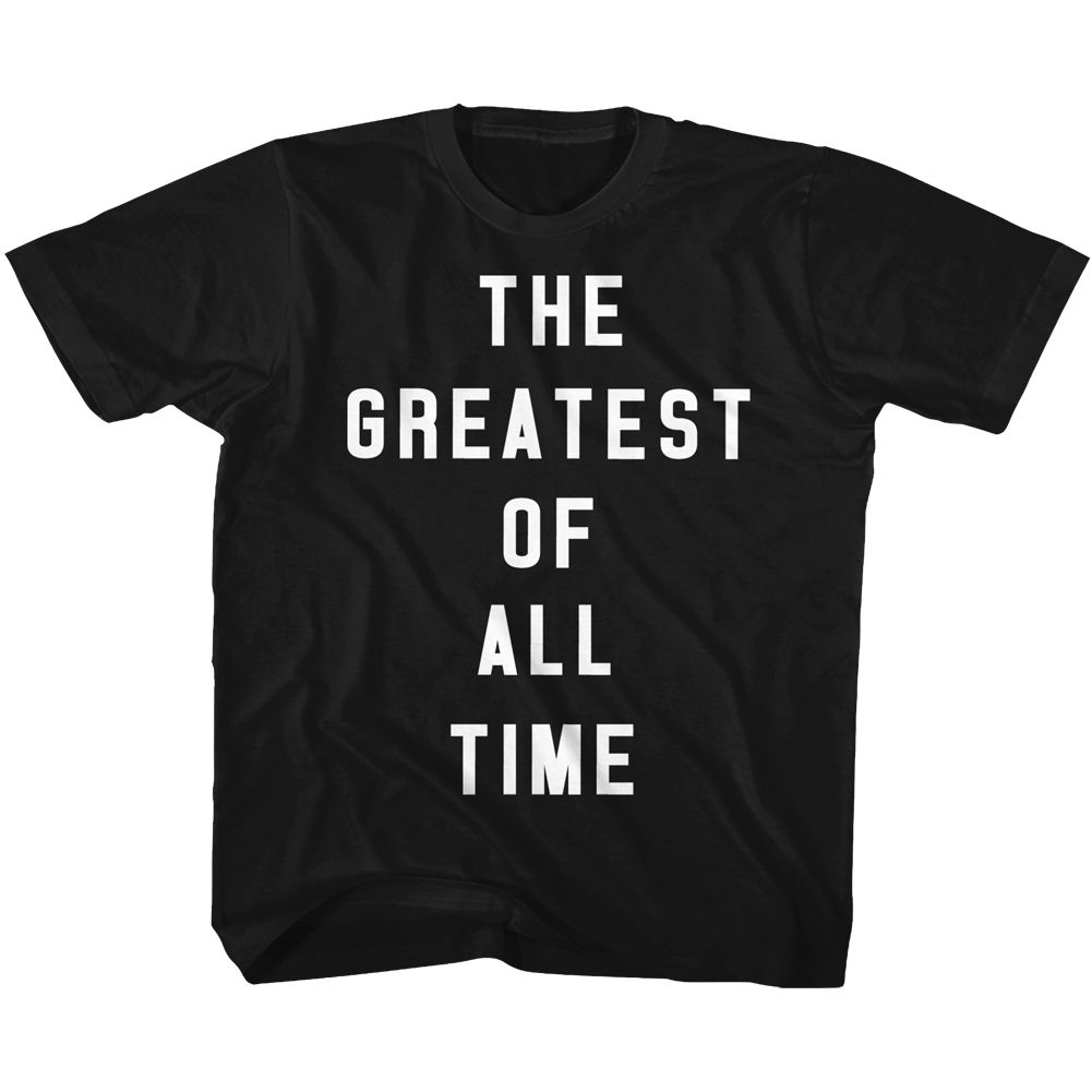 MUHAMMAD ALI-GOAT-BLACK TODDLER S/S TSHIRT