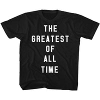 Thumbnail for MUHAMMAD ALI-GOAT-BLACK YOUTH S/S TSHIRT